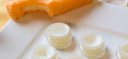 Orange Creamsicle Lip Balm with Essential Oils DIY Recipe